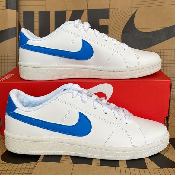 Nike Court Royal 2 Low White / Light Photo Blue Men’s - Picture 2 of 16